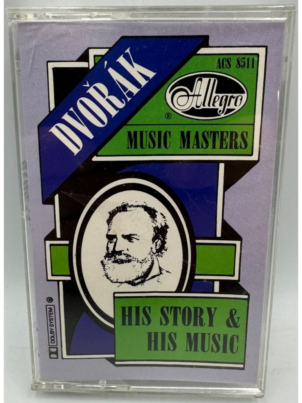Antonín Dvořák His Story & His Music Cassette Tape 1974 Narrated Robert Symonds